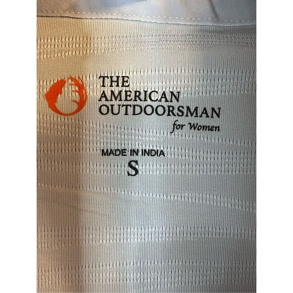 The American Outdoorsman for Women Icicle Blue Knit Jacquard Full Zip Jacket sma - Picture 5 of 7